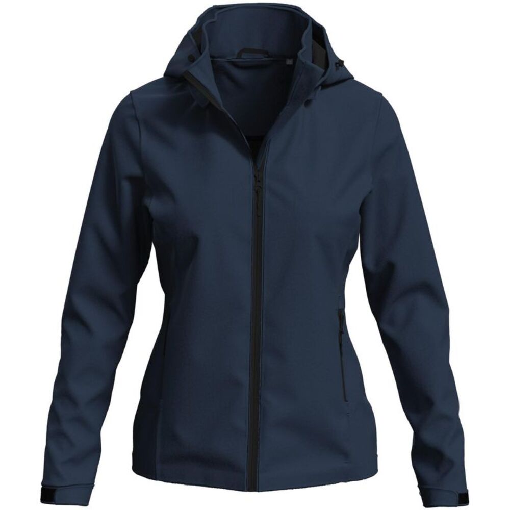 Stedman Womens/Ladies Lux  Soft Shell Jacket / Blue Midnight